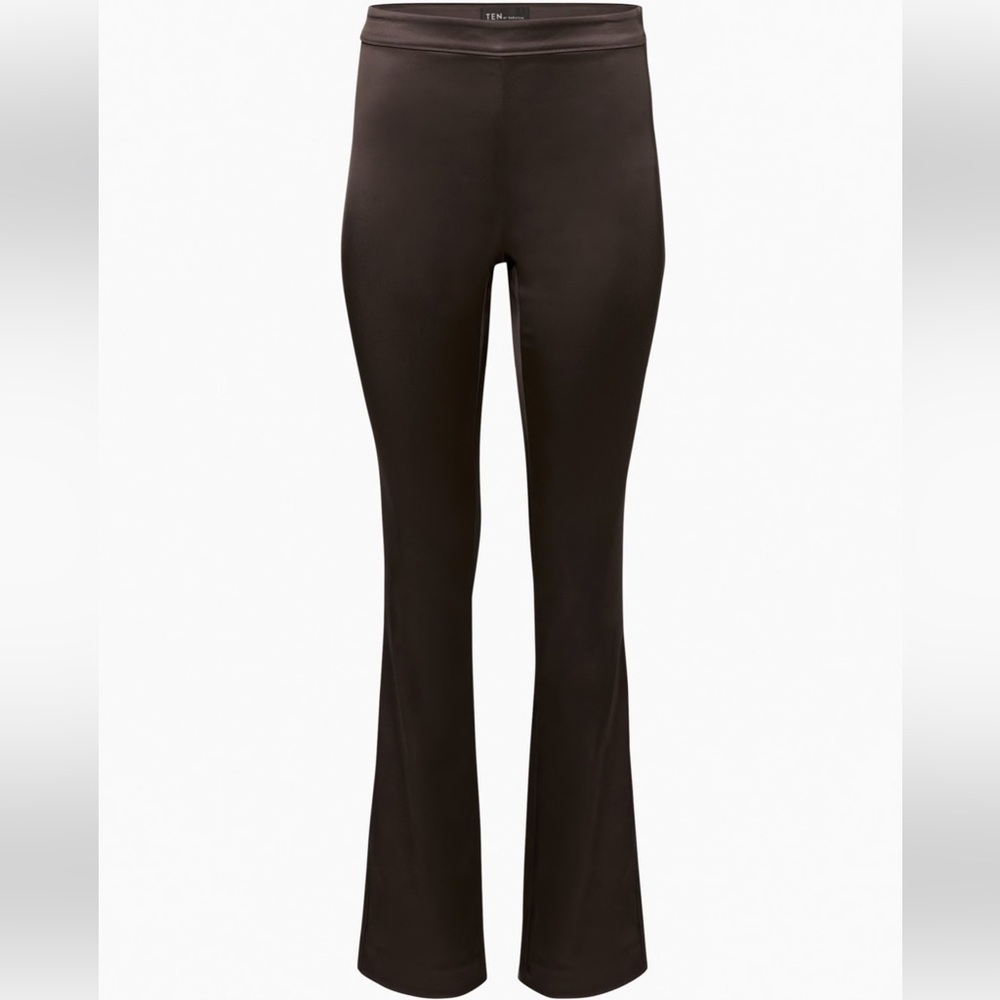 Ten by Babaton Sundance Pant Black Satin size 2